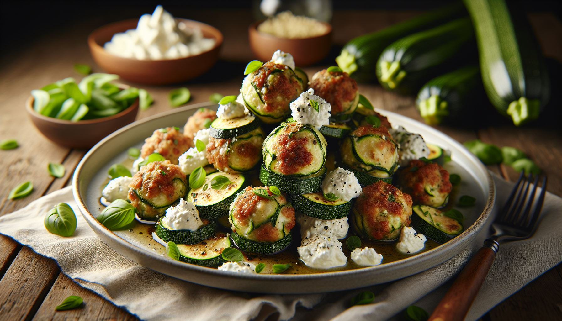 Polpette di zucchine e ricotta